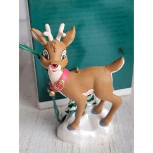 Hallmark Rudolph Red-Nosed Reindeer light 1996 ornament Xmas